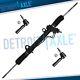 2wd Power Steering Rack And Pinion + Outer Tie Rods For Dodge Dakota Durango