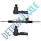 3pc Power Steering Rack And Pinion Assembly + New Outer Tie Rod For Probe Mazda