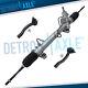 Complete Power Steering Rack And Pinion Tie Rods For 2003 2008 Toyota Corolla