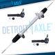 Electronic Power Steering Rack & Pinion Outer Tie Rods For 04-12 Malibu Aura G6