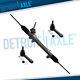 Fwd Power Steering Rack And Pinion + Tie Rod For Chevy Venture Pontiac Montana
