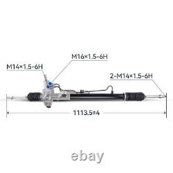 Power Steering Rack And Pinion Assembly For Chevy Gmc Envoy Trailblazer 2003-09