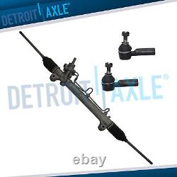 Power Steering Rack & Pinion + 4 Tie Rod Ends for 2003-2006 Vibe and Matrix AWD