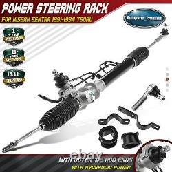 Power Steering Rack & Pinion with Outer for Nissan Sentra 1991-1994 Tsuru 1.6L