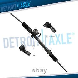 Power Steering Rack and Pinion + Outer Tie Rods for 2000 2004 2005 Ford Focus