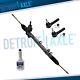 Power Steering Rack And Pinion + Outer Tie Rods For 2005 2007 Dodge Caravan