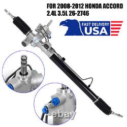 US Power Steering Rack and Pinion Assembly for Honda Accord 2008-2012 2.4L 3.5L