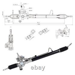US Power Steering Rack and Pinion Assembly for Honda Accord 2008-2012 2.4L 3.5L