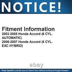 Crémaillère de direction assistée et pignon complète pour Honda Accord V6 de 2003 à 2007